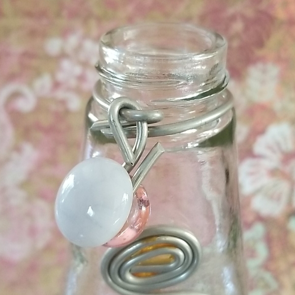 Repurposed Vintage Olive Oil Salad Dressing Bottle Hand Crafted - Picture 7 of 15